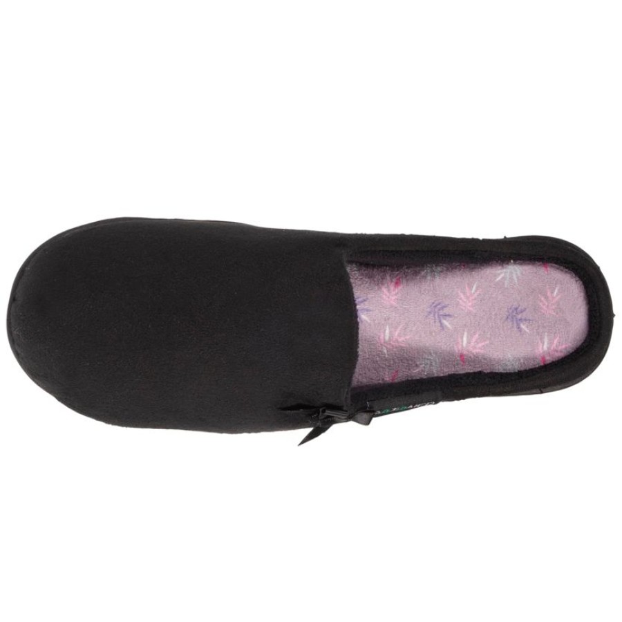 Femme Isotoner | Chaussons Mules 90%* Recyclees Femme Noir