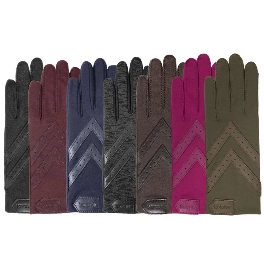 Femme Isotoner | Gants Femme Tissu Extensible Imprime