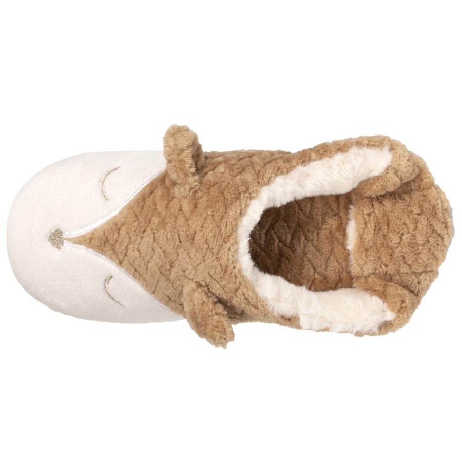 Femme Isotoner | Chaussons Babouches Femme Renard