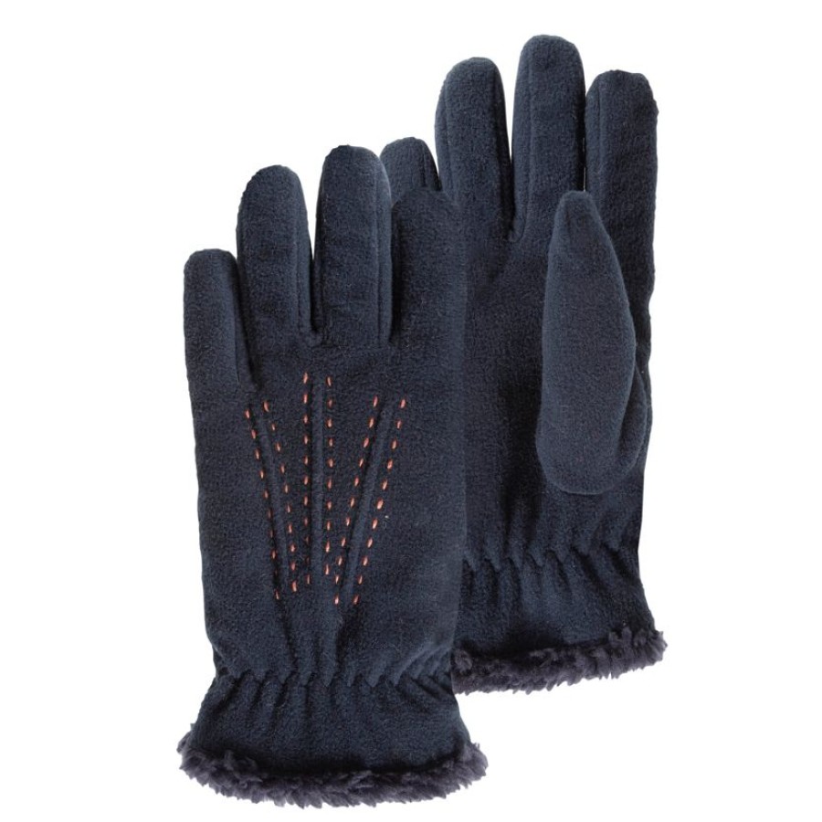 Enfant Isotoner | Gants Enfant 6/8 Ans Double Chaud Marine