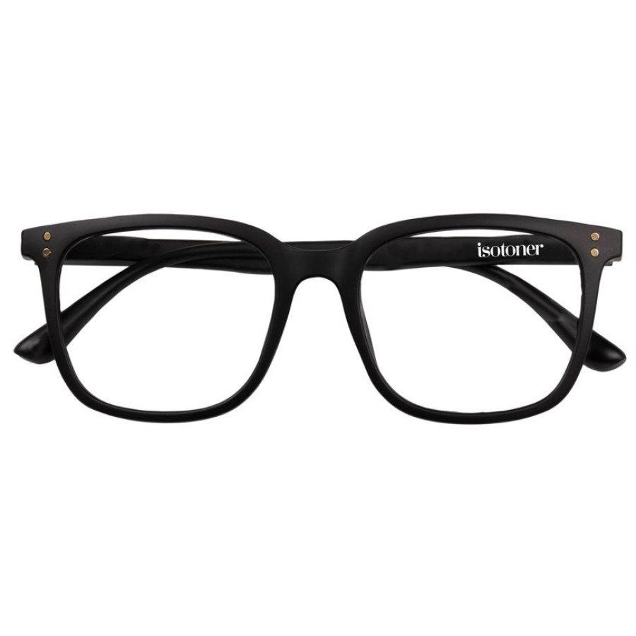 Homme Isotoner | Loupes De Lecture Mixtes Trapeze Noir