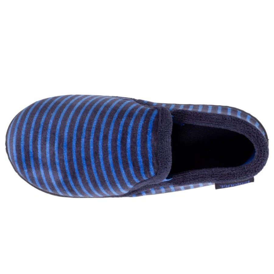 Enfant Isotoner | Chaussons Mocassins Enfant Rayures