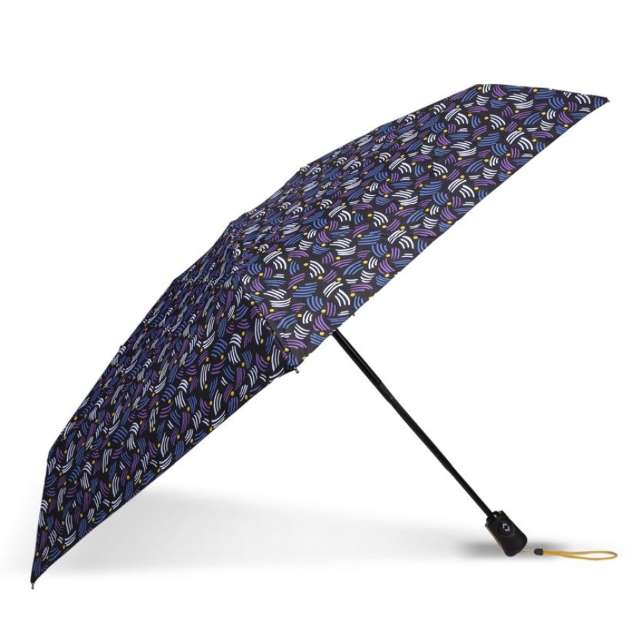 Femme Isotoner | Parapluie Mini Auto Guillemets