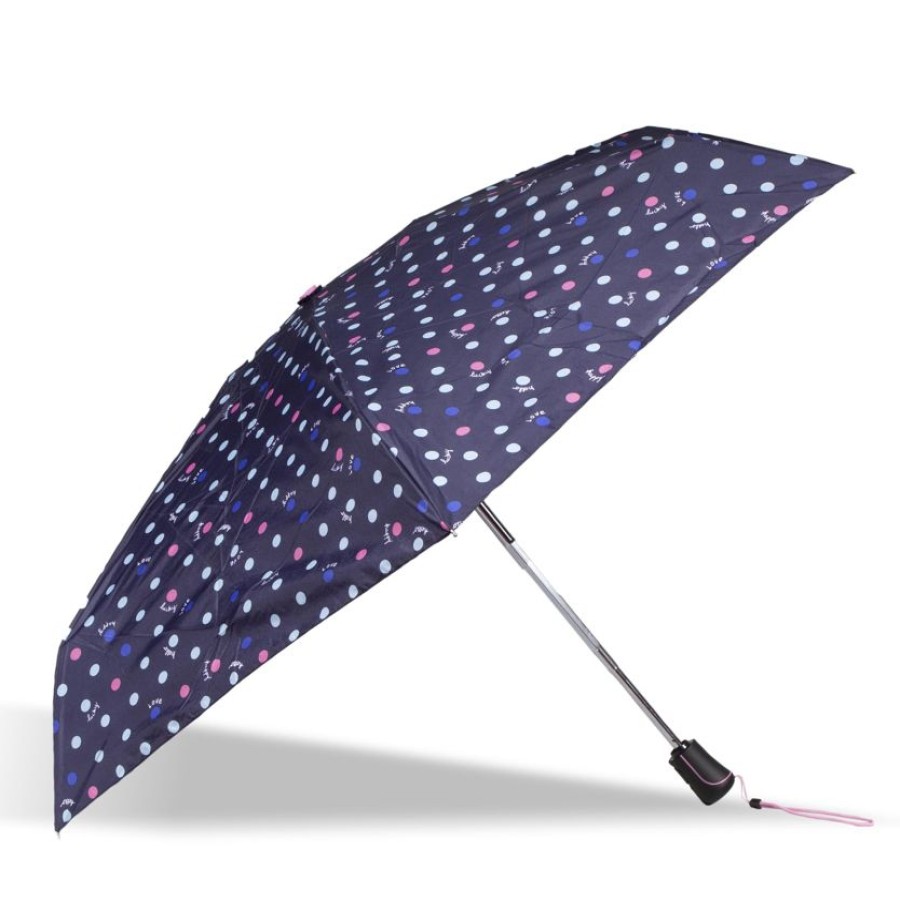 Femme Isotoner | Parapluie Mini Auto Pois Hello