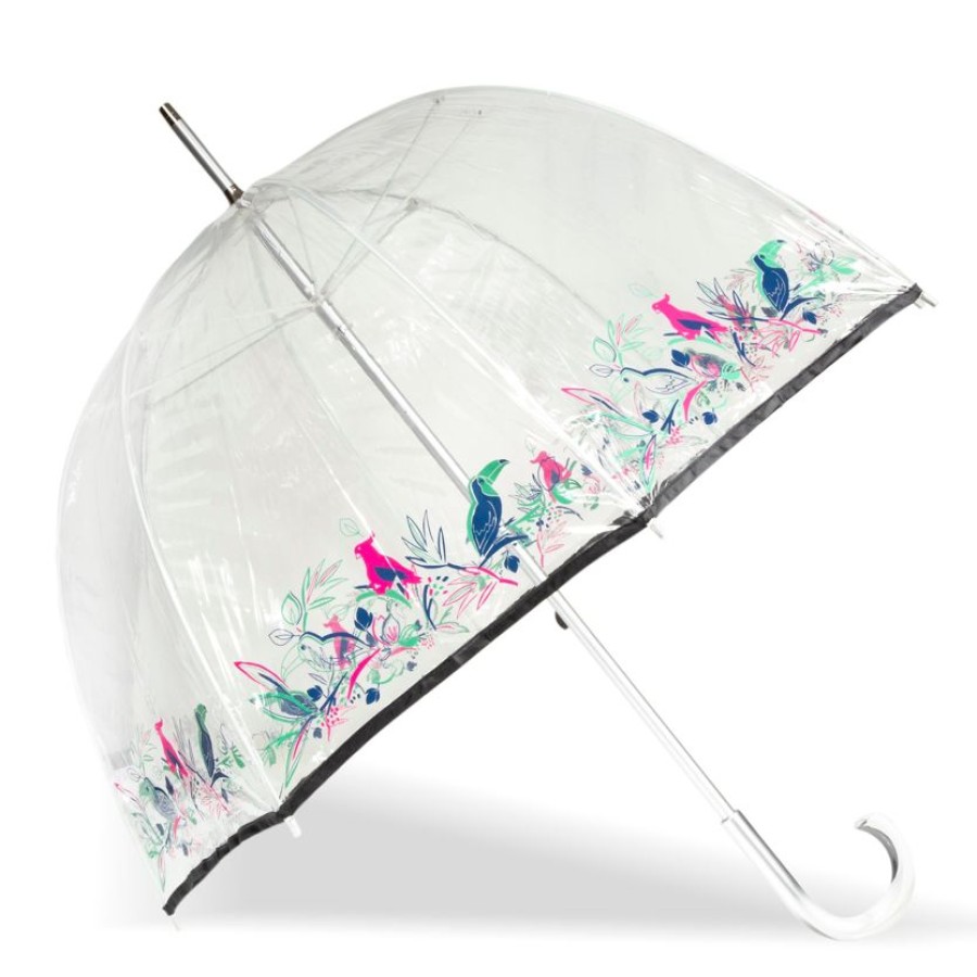 Femme Isotoner | Parapluie Transparent Pvc/Toucan