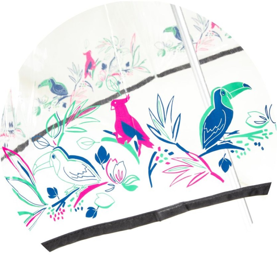 Femme Isotoner | Parapluie Transparent Pvc/Toucan