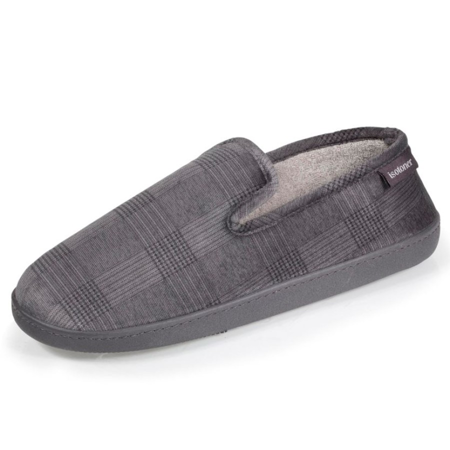 Homme Isotoner | Chaussons Charentaises Homme Gris