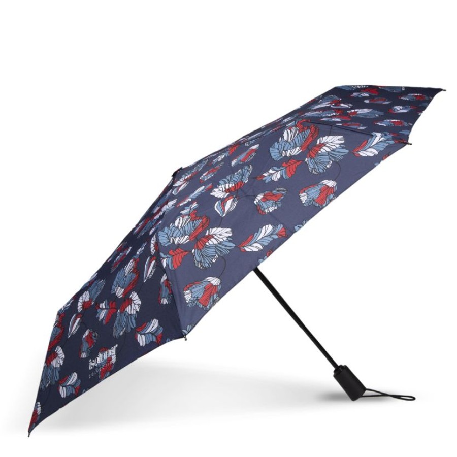 Femme Isotoner | Parapluie Auto Fleurs Japonaises