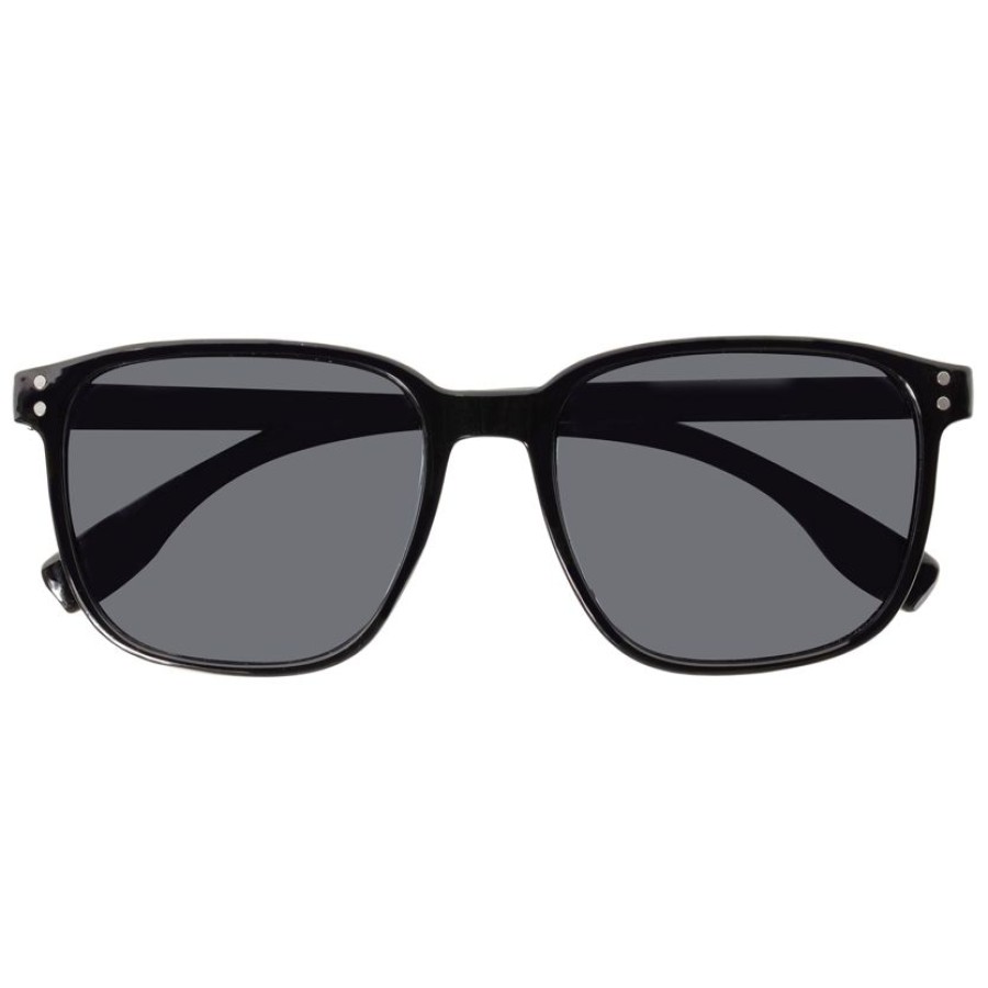 Homme Isotoner | Lunettes De Soleil Mixte Noir