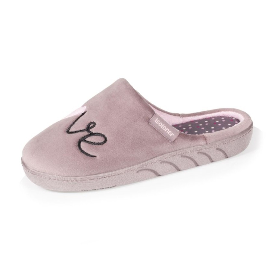 Enfant Isotoner | Chaussons Mules Junior Love