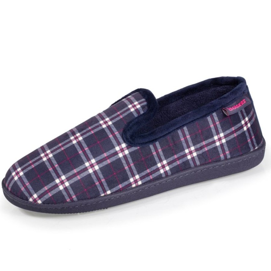 Femme Isotoner | Chaussons Charentaises Femme Tartan