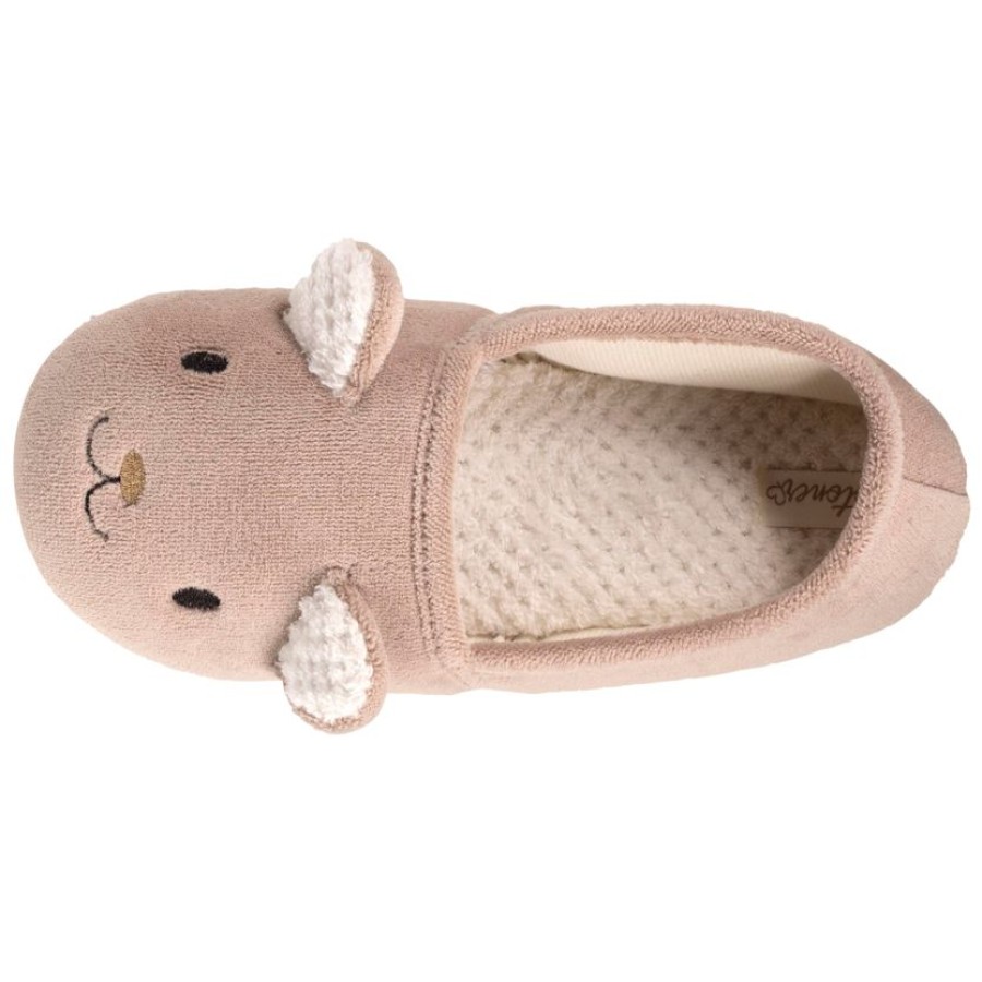 Femme Isotoner | Chaussons Slippers Femme 3D Ours