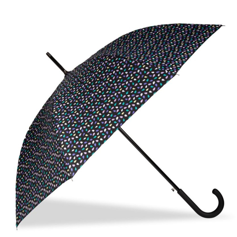 Femme Isotoner | Parapluie Canne Auto Graine Pop