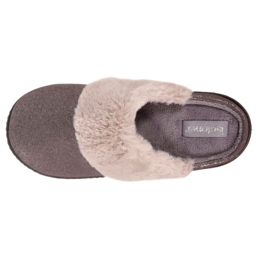 Enfant Isotoner | Chaussons Mules Junior Gris Irise