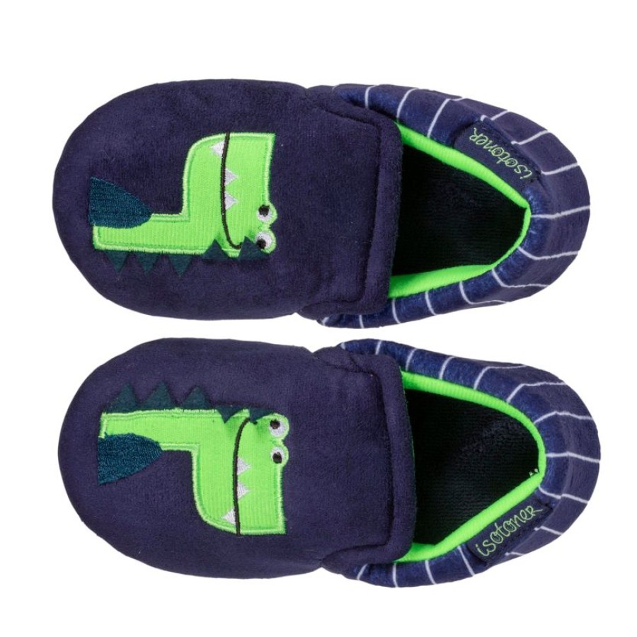 Enfant Isotoner | Chaussons Slippers Enfant Dinosaure