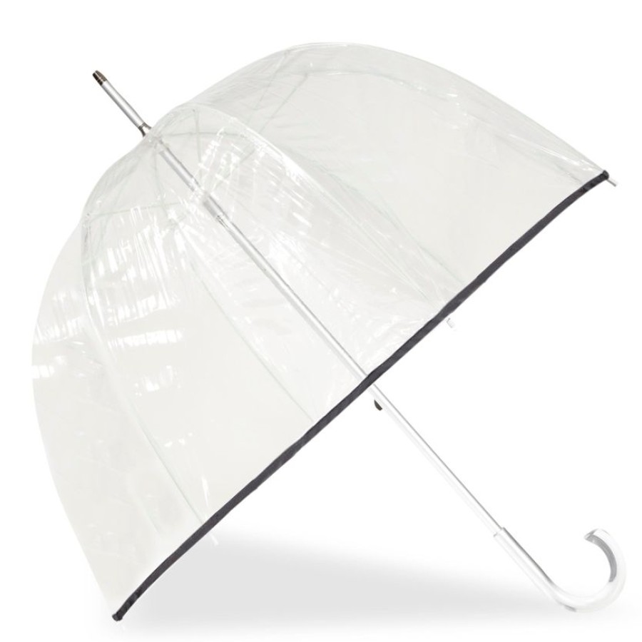 Femme Isotoner | Parapluie Cloche Transparent Pvc/Noir