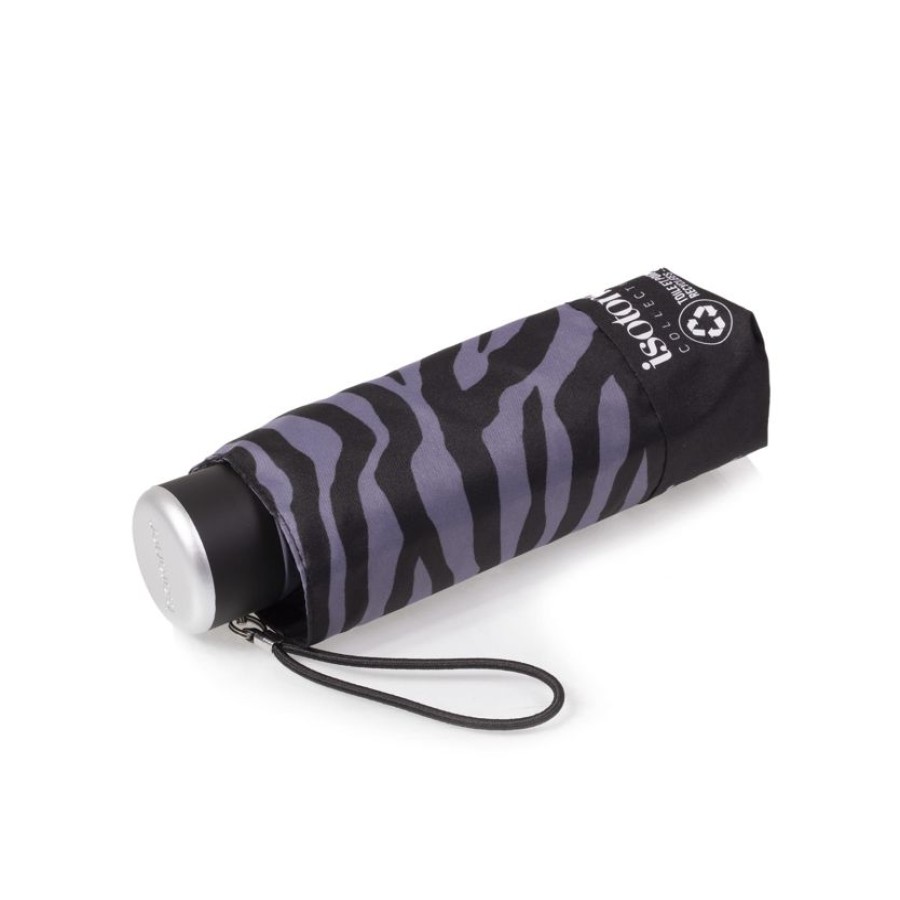 Femme Isotoner | Parapluie Femme Mini Slim Zebre