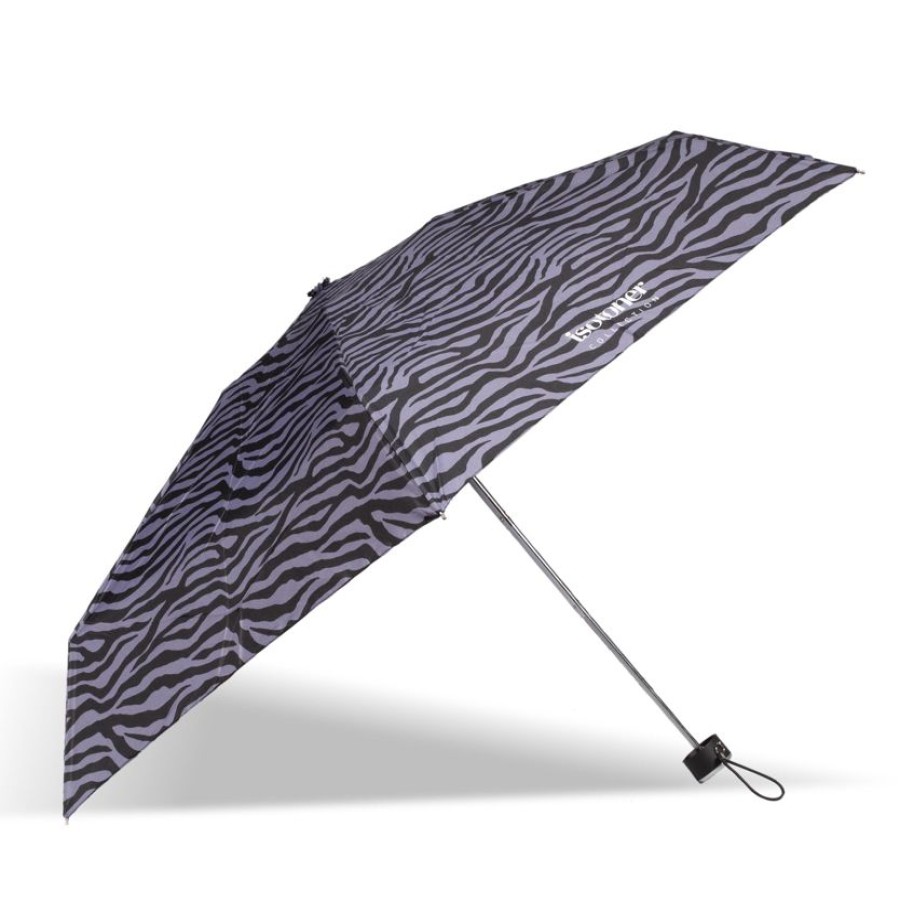 Femme Isotoner | Parapluie Femme Mini Slim Zebre