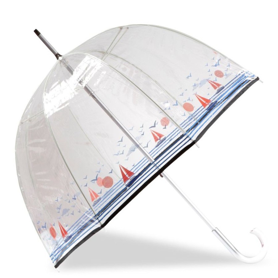 Femme Isotoner | Parapluie Transparent Pvc/Voilier