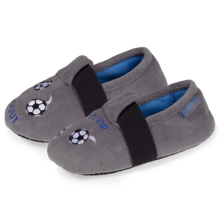 Enfant Isotoner | Chaussons Extra-Light Enfant Foot Gris