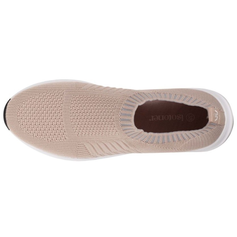 Femme Isotoner | Baskets Confort Femme Slip-On Rose