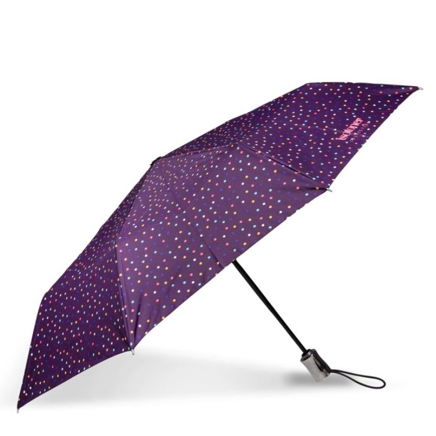 Femme Isotoner | Parapluie X-Tra Solide Auto Pois Colores