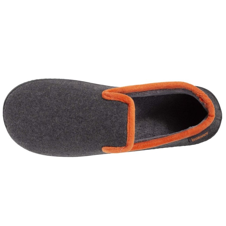 Homme Isotoner | Chaussons Charentaises Homme Gris Chine