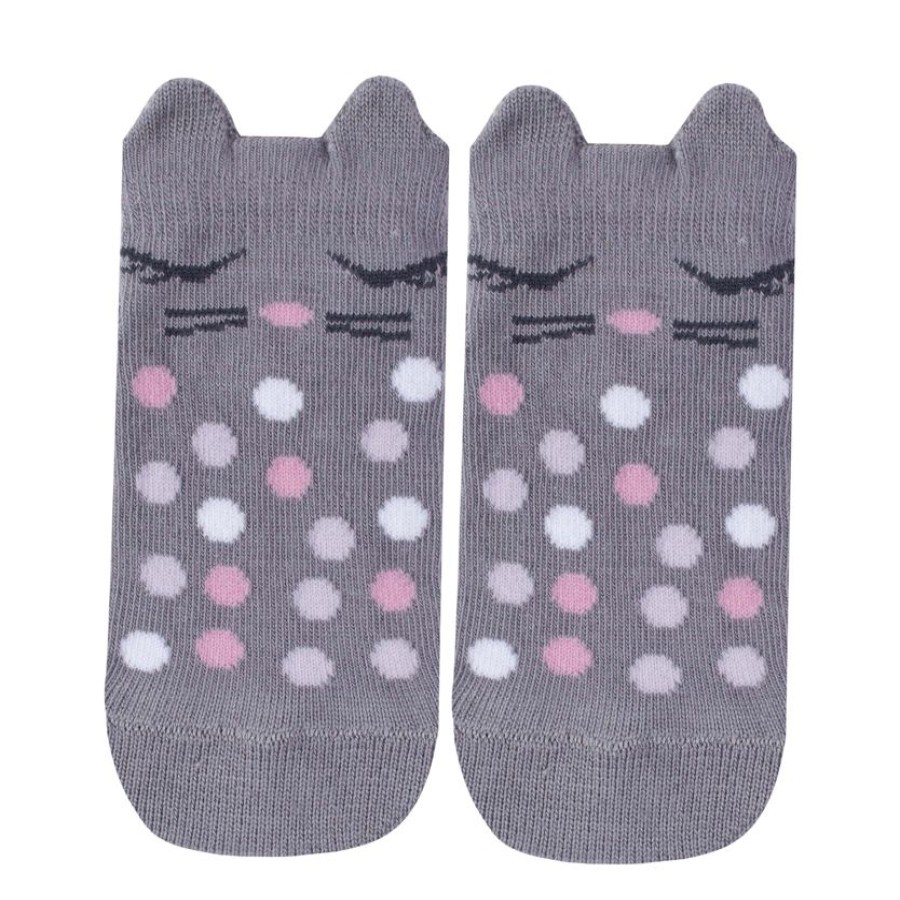 Enfant Isotoner | Chaussettes Antiderapantes Chat 19/26