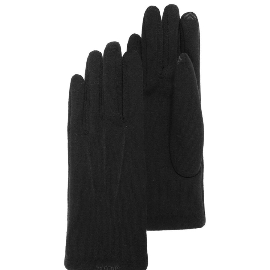 Femme Isotoner | Gants Femme Tactiles Noir