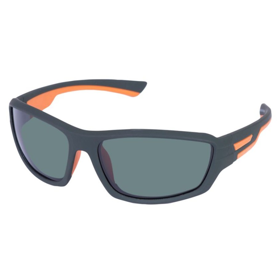 Homme Isotoner | Lunettes De Soleil Kaki Gomme Sport