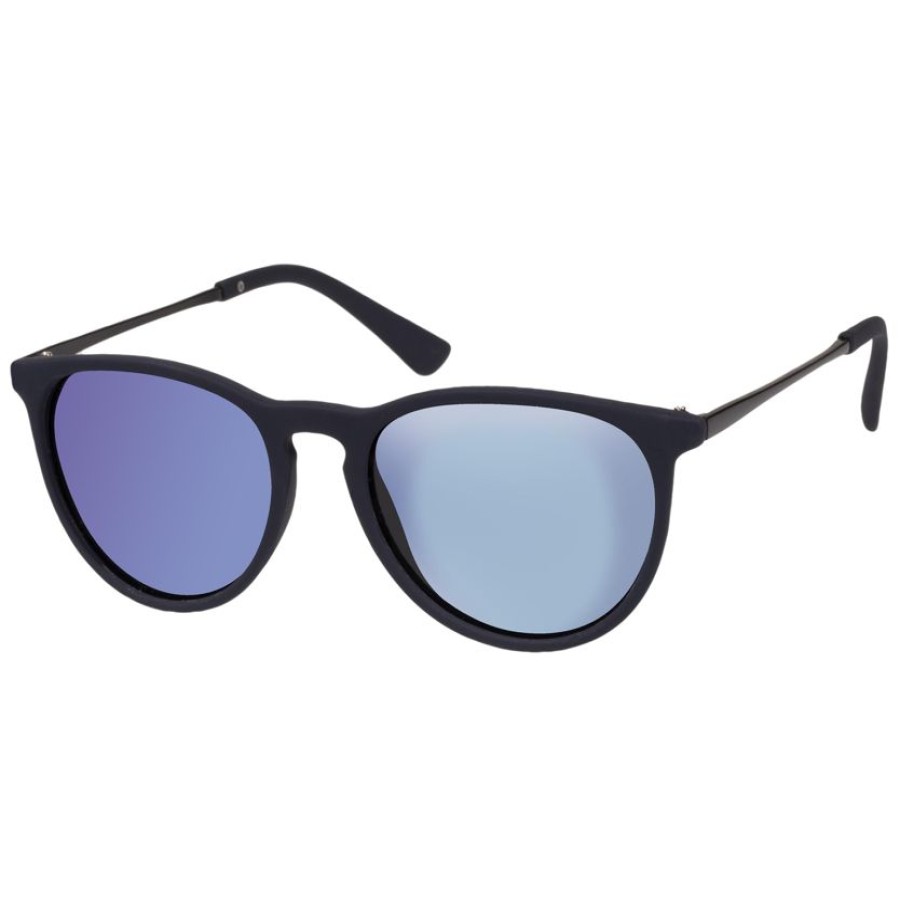 Homme Isotoner | Lunettes De Soleil Mixte Ovale Marine