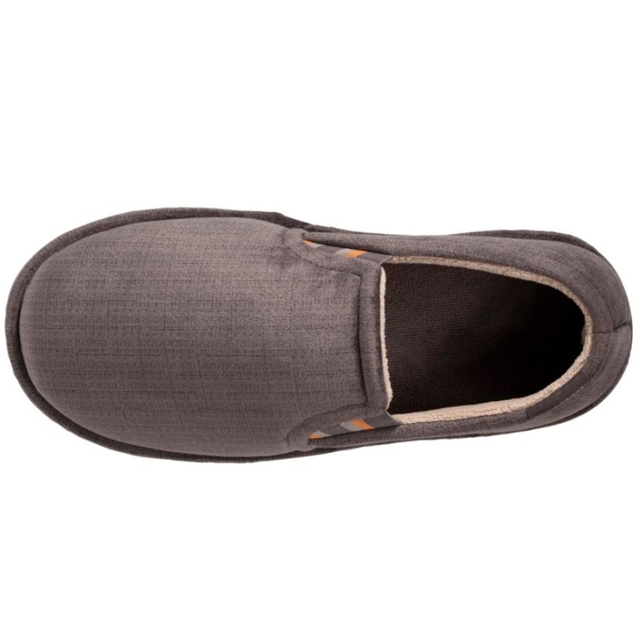 Homme Isotoner | Chaussons Sans-Genes Homme Taupe