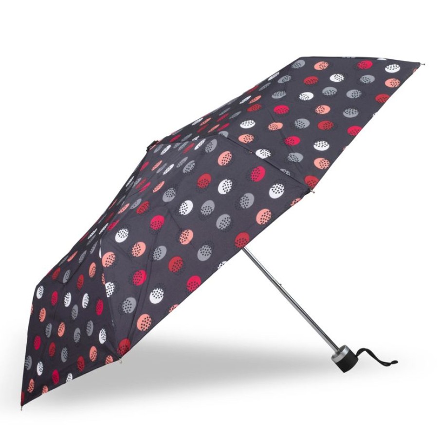 Femme Isotoner | Parapluie Petit Prix Pois Mania