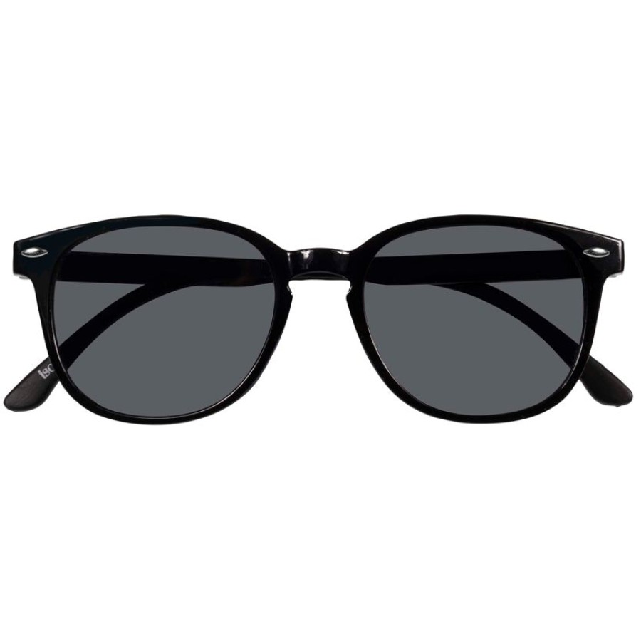 Homme Isotoner | Lunettes De Soleil Recyclees Ovale Noir