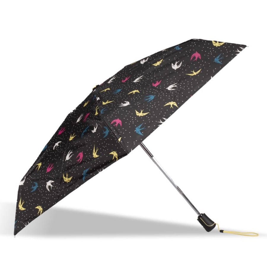 Femme Isotoner | Parapluie Mini Auto Oiseau