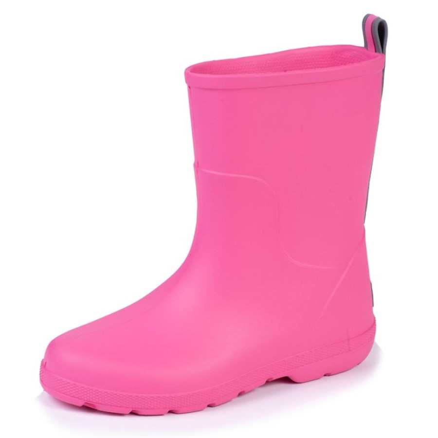 Enfant Isotoner | Bottes De Pluie Hautes Enfant 31-36 Rose