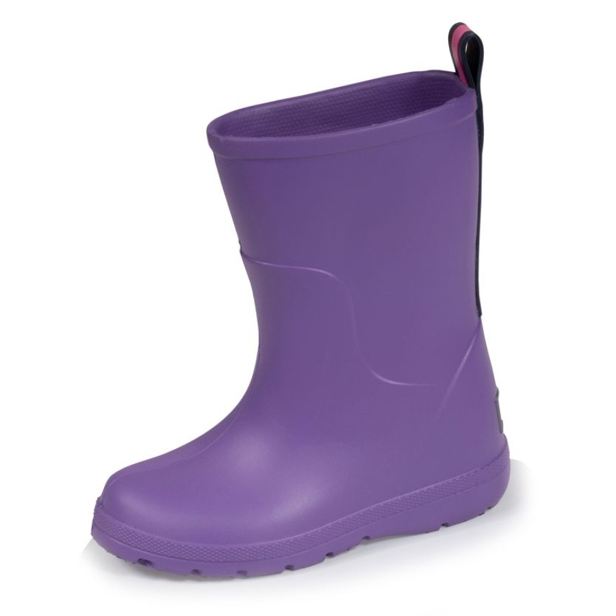 Enfant Isotoner | Bottes De Pluie Enfant 23-30 Violet