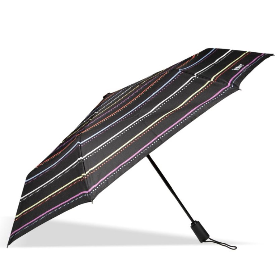 Femme Isotoner | Parapluie Auto Rayure Solar