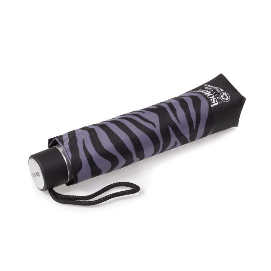 Femme Isotoner | Parapluie Petit Prix Zebre