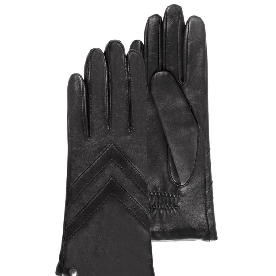 Femme Isotoner | Gants Femme Chevrons Noir