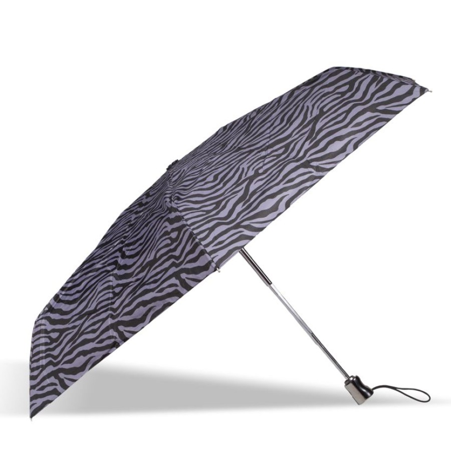 Femme Isotoner | Parapluie X-Tra Solide X-Tra Sec Zebre