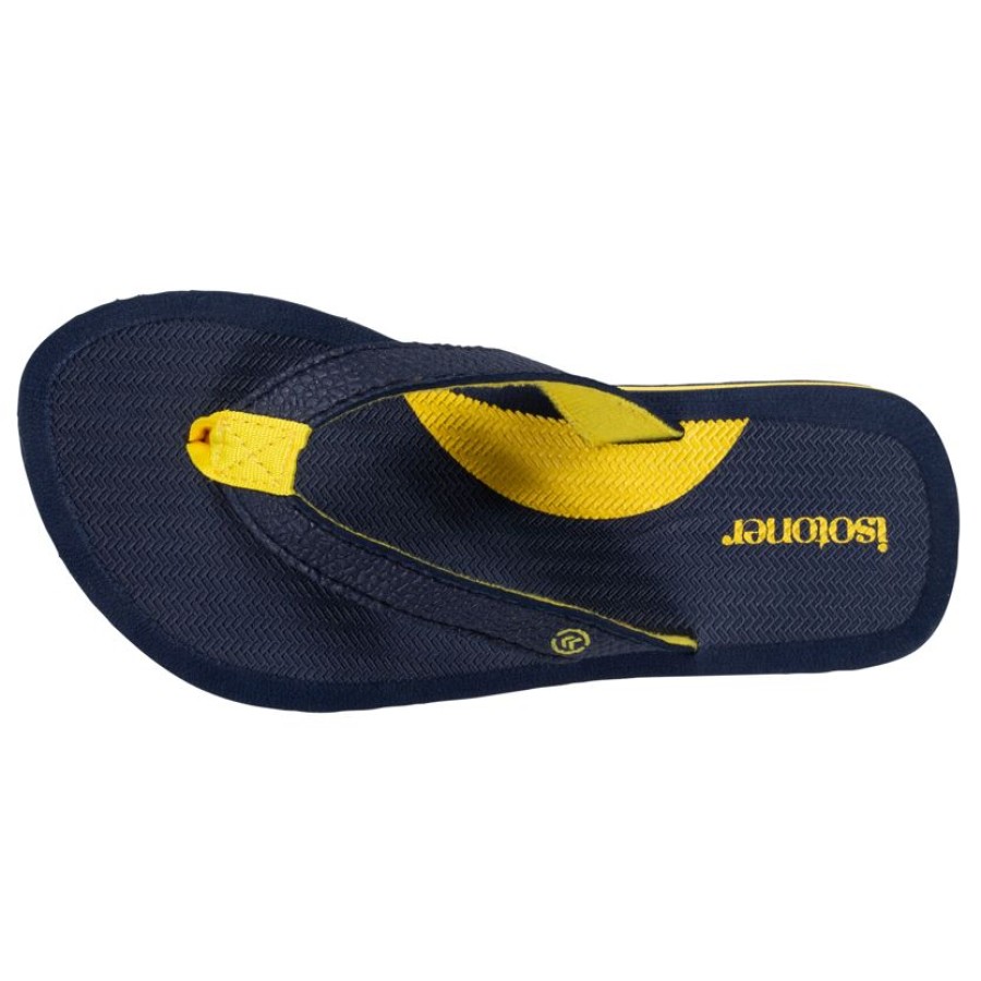 Enfant Isotoner | Chaussures Tongs Enfant Confort Jaune