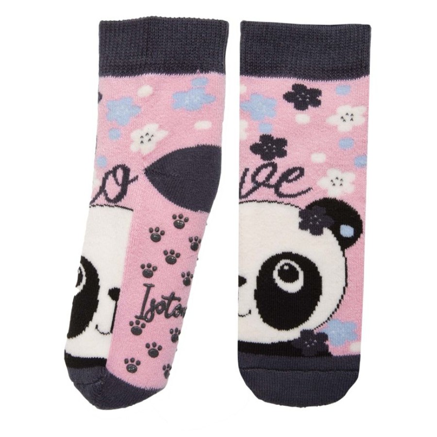 Enfant Isotoner | Chaussettes Antiderapantes Panda 19/26