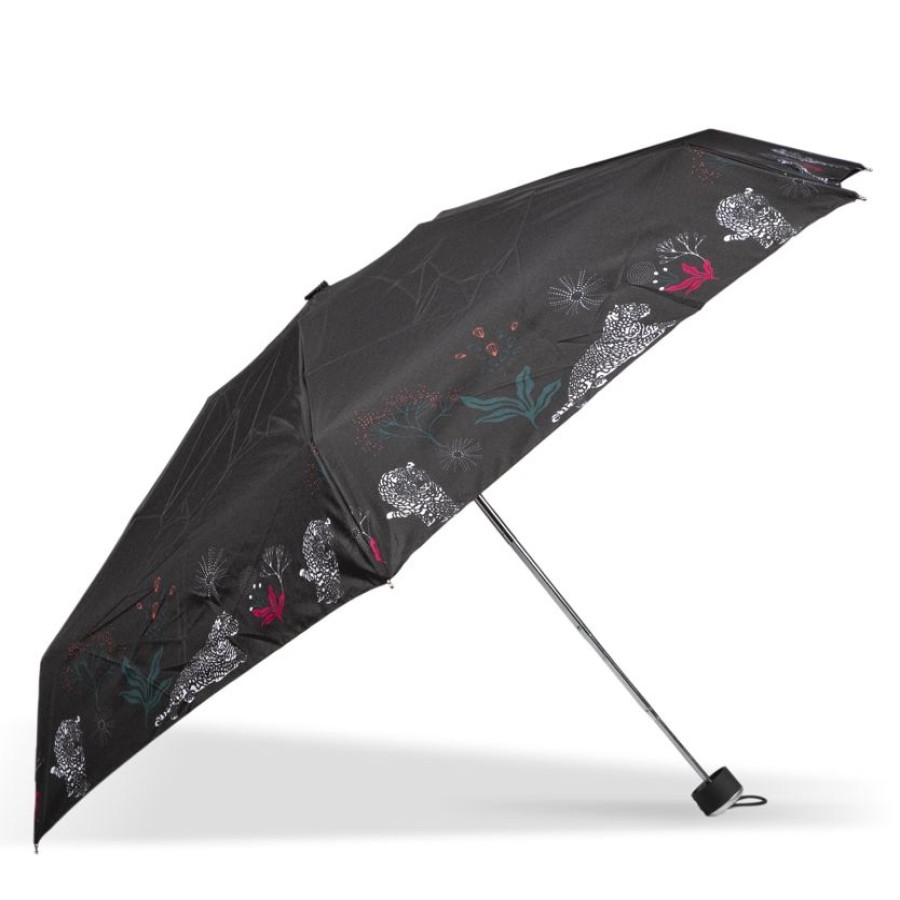 Femme Isotoner | Parapluie Mini Slim Frise Panthere