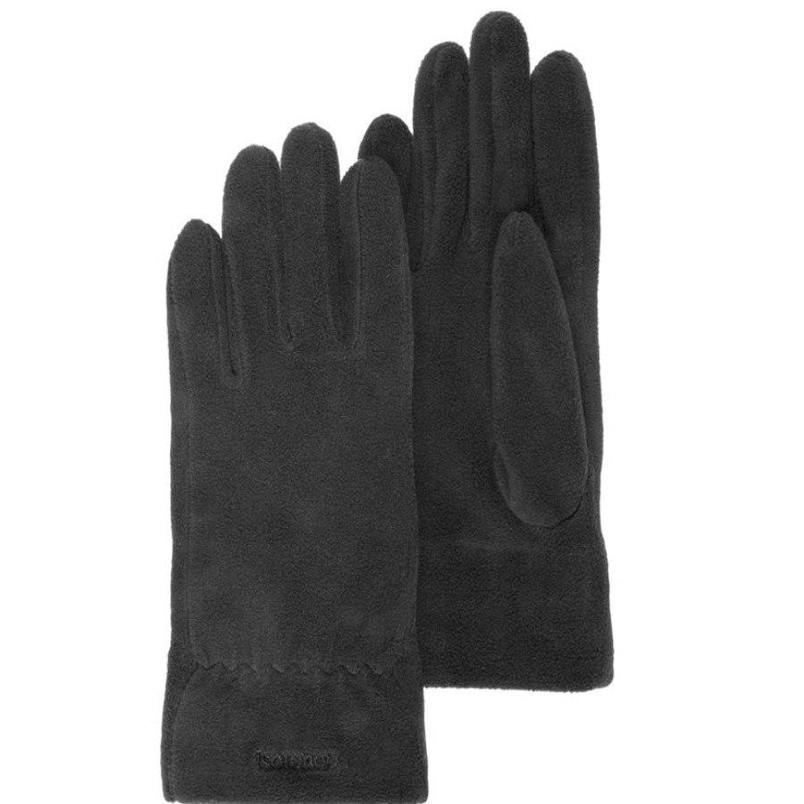 Femme Isotoner | Gants Femme Polaire Douce Noir