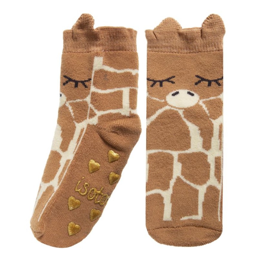 Enfant Isotoner | Chaussettes Antiderapantes Girafe 19/26