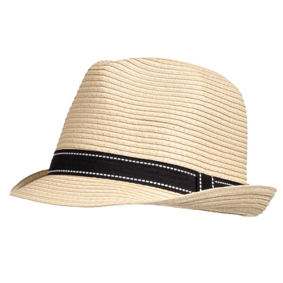 Homme Isotoner | Chapeau Mixte Trilby Bande Noir