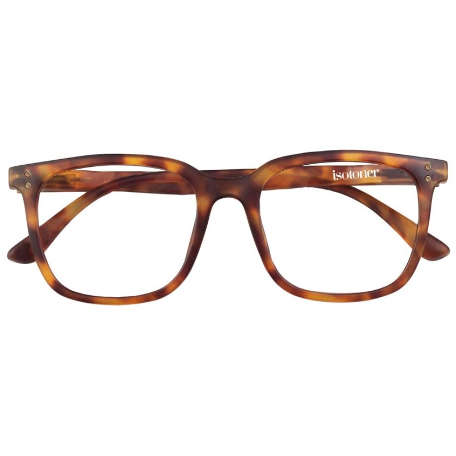 Homme Isotoner | Loupes De Lecture Mixtes Trapeze Ecaille