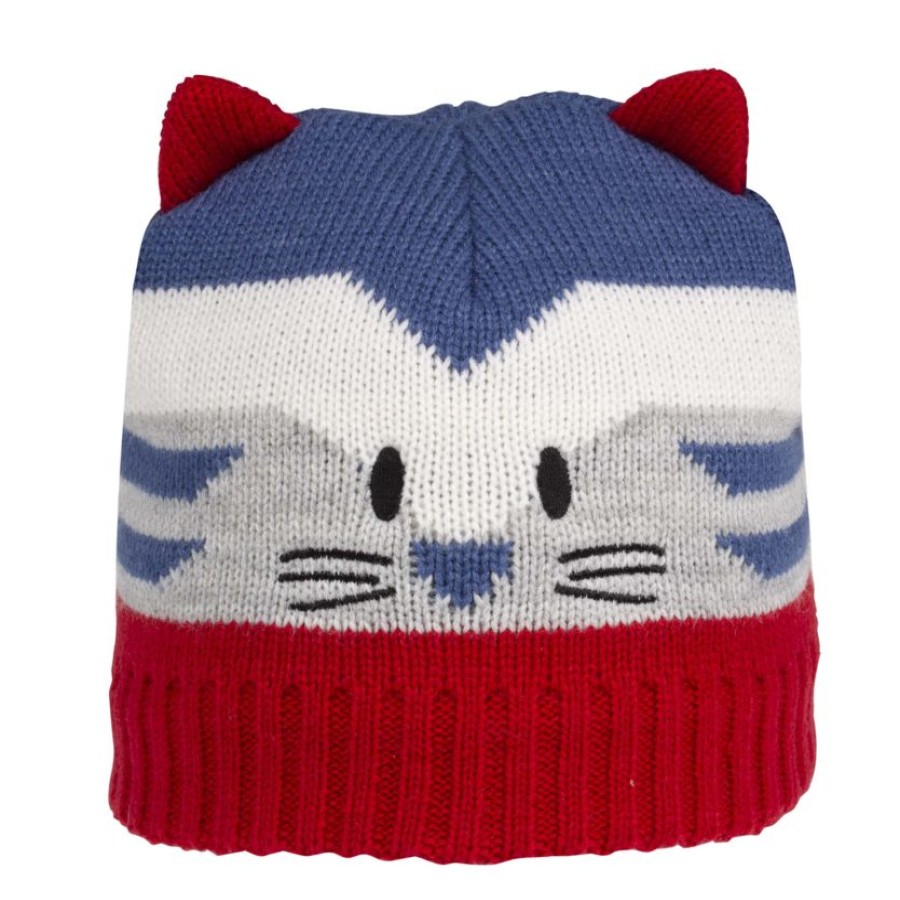 Enfant Isotoner | Bonnet Jacquard Chat 2/4 Ans Gris