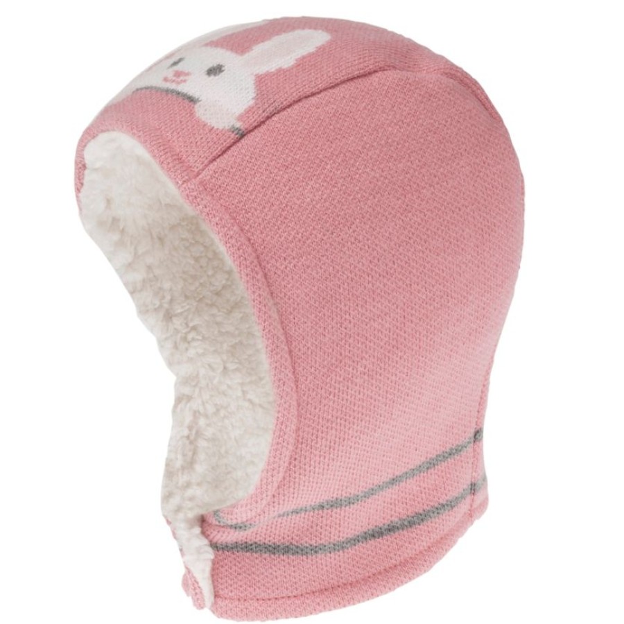 Enfant Isotoner | Cagoule Bebe 2 Ans Lapin Rose